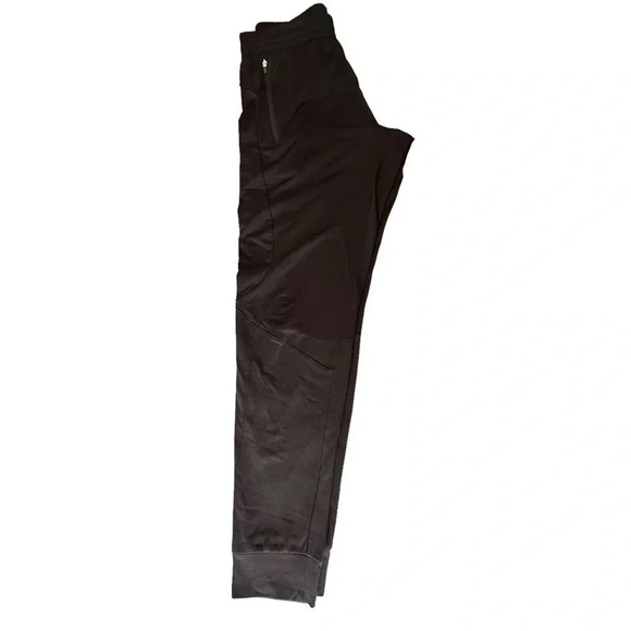 ASICS S athletic black joggers with zipper pockets - Picture 2 of 7